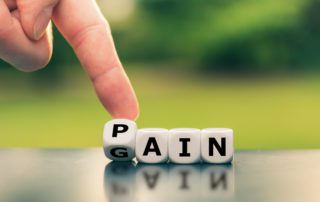 Is pain the cure?